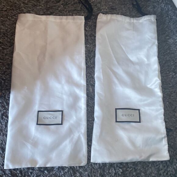 GUCCI Guccissima Black Leather, Web Ace Sneakers Low Top. Size 35 1/2. … - Picture 4 of 10